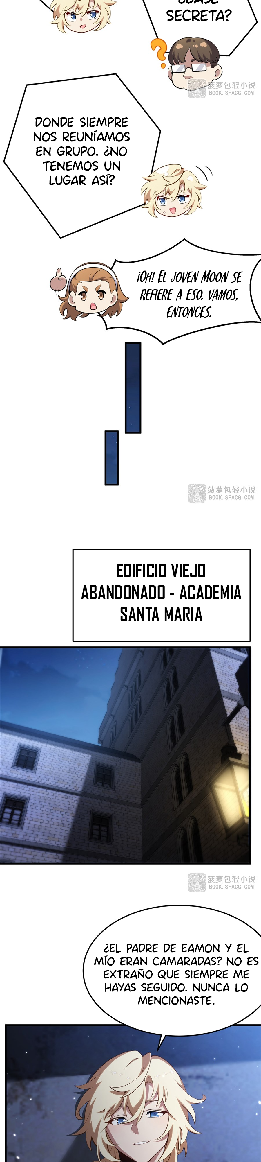 El villano rubio de la novela de la protagonista femenina quiere ser feliz capítulo 50 página 9