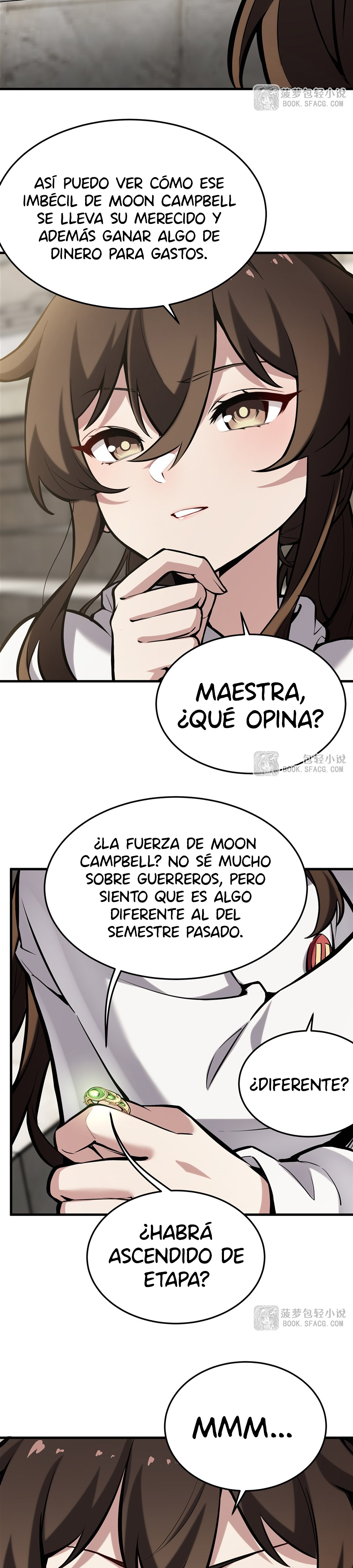 El villano rubio de la novela de la protagonista femenina quiere ser feliz capítulo 52 página 13