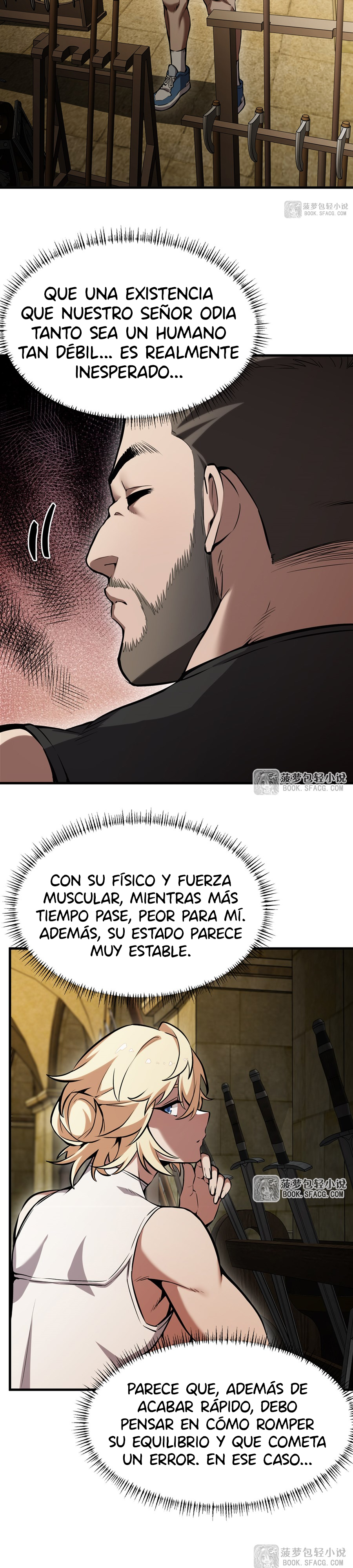 El villano rubio de la novela de la protagonista femenina quiere ser feliz capítulo 52 página 16