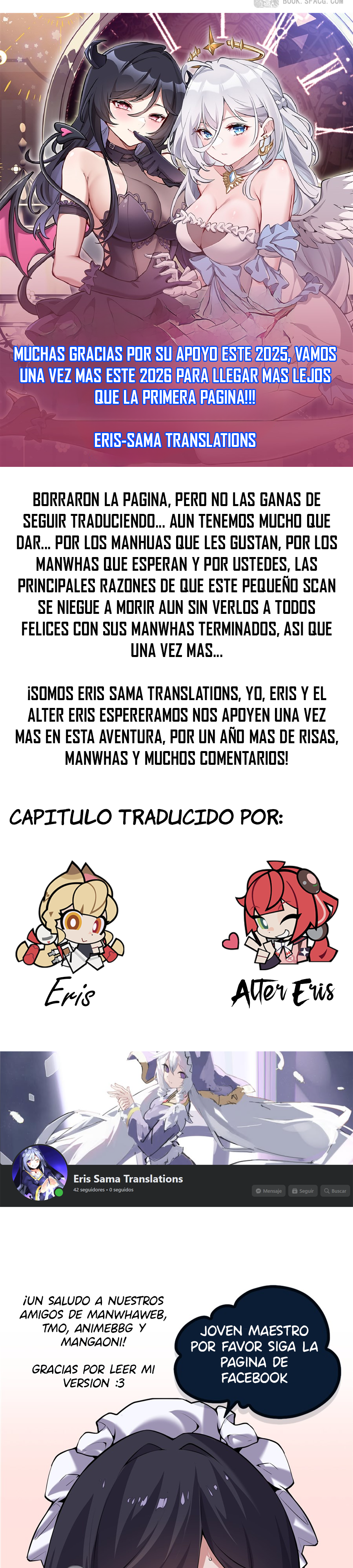 El villano rubio de la novela de la protagonista femenina quiere ser feliz capítulo 52 página 21