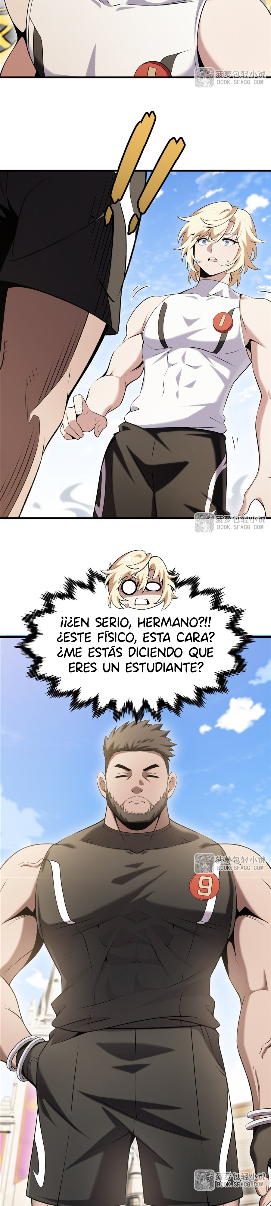 El villano rubio de la novela de la protagonista femenina quiere ser feliz capítulo 52 página 8