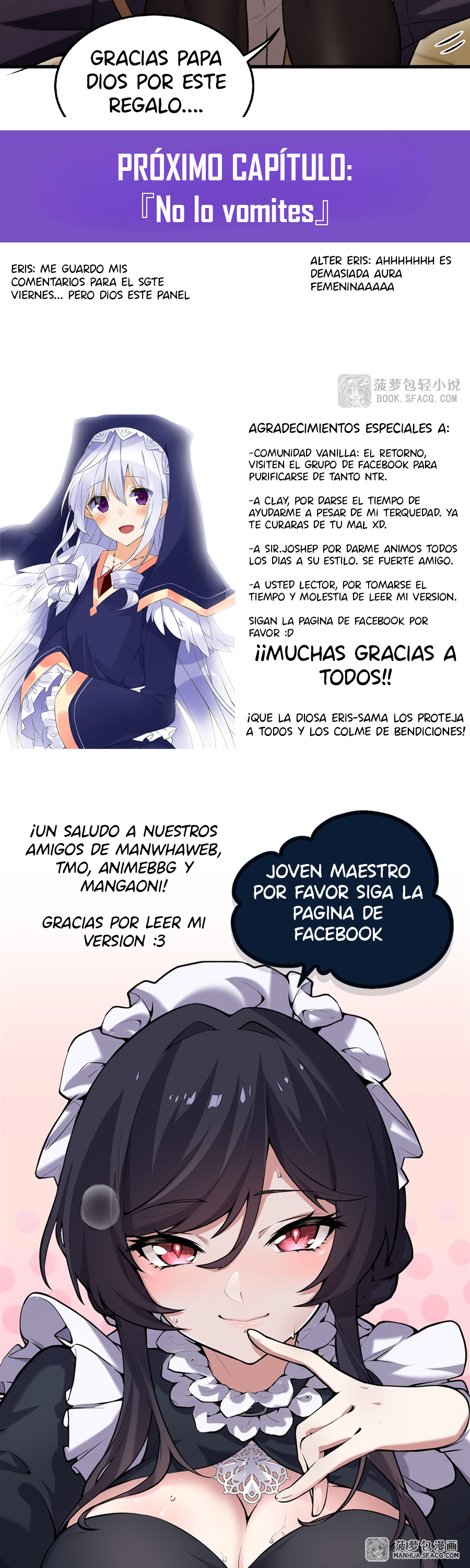 El villano rubio de la novela de la protagonista femenina quiere ser feliz capítulo 53 página 27