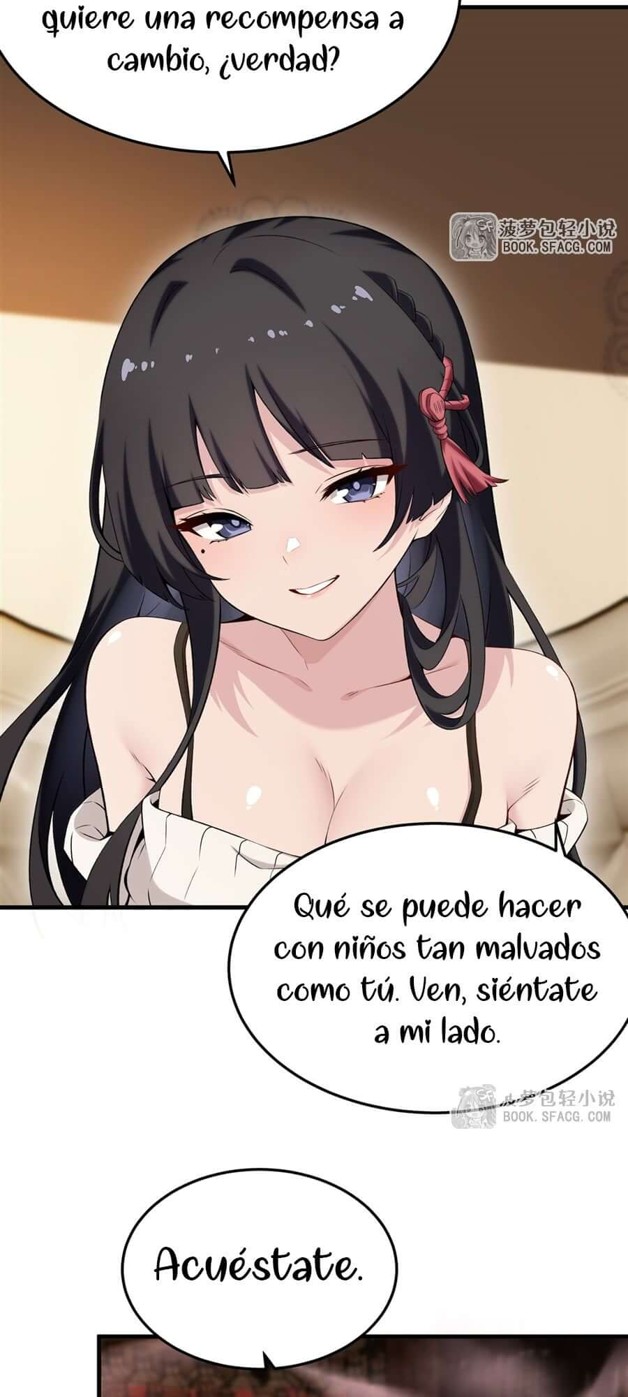 El villano rubio de la novela de la protagonista femenina quiere ser feliz capítulo 54 página 11