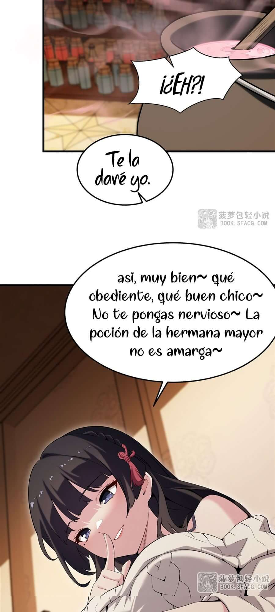 El villano rubio de la novela de la protagonista femenina quiere ser feliz capítulo 54 página 12