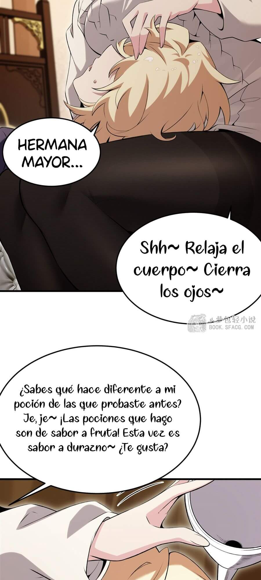 El villano rubio de la novela de la protagonista femenina quiere ser feliz capítulo 54 página 13