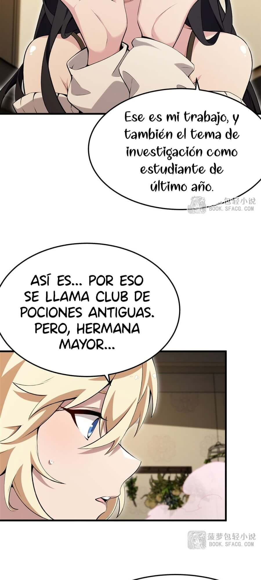 El villano rubio de la novela de la protagonista femenina quiere ser feliz capítulo 54 página 5