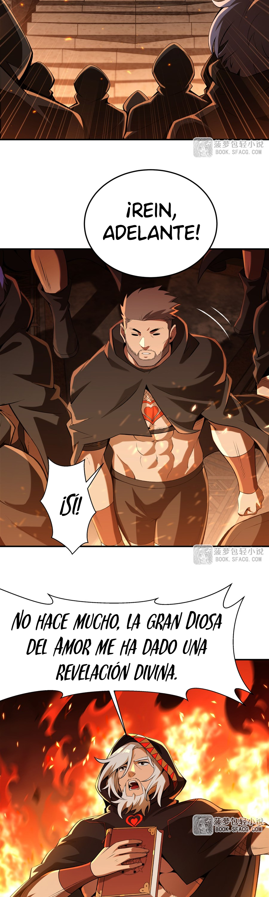 El villano rubio de la novela de la protagonista femenina quiere ser feliz capítulo 55 página 20