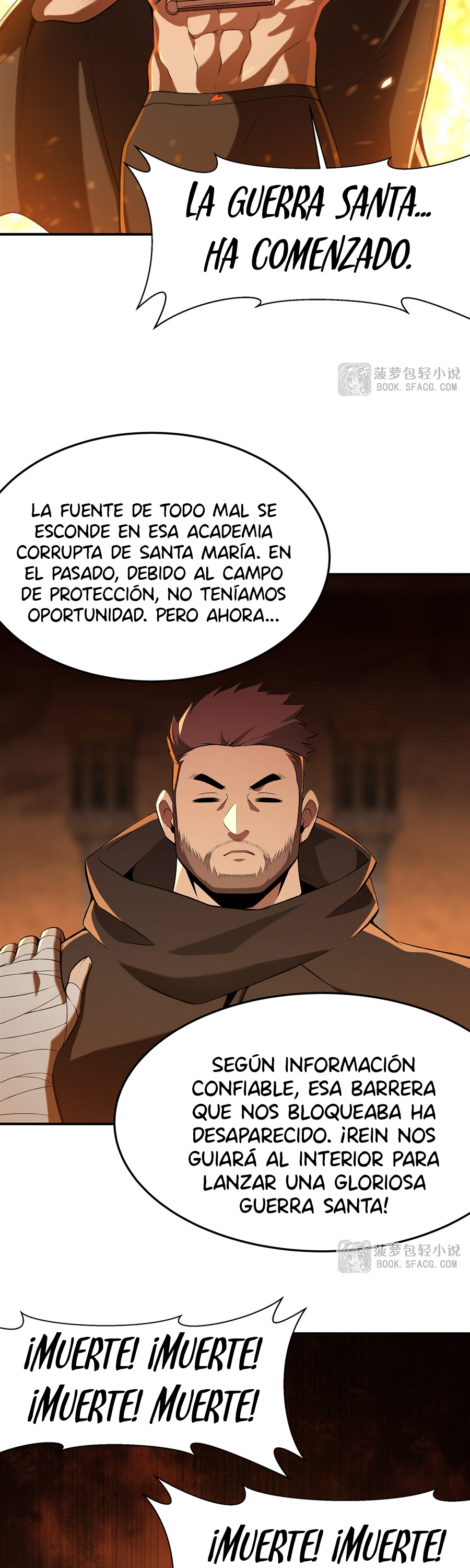 El villano rubio de la novela de la protagonista femenina quiere ser feliz capítulo 55 página 21