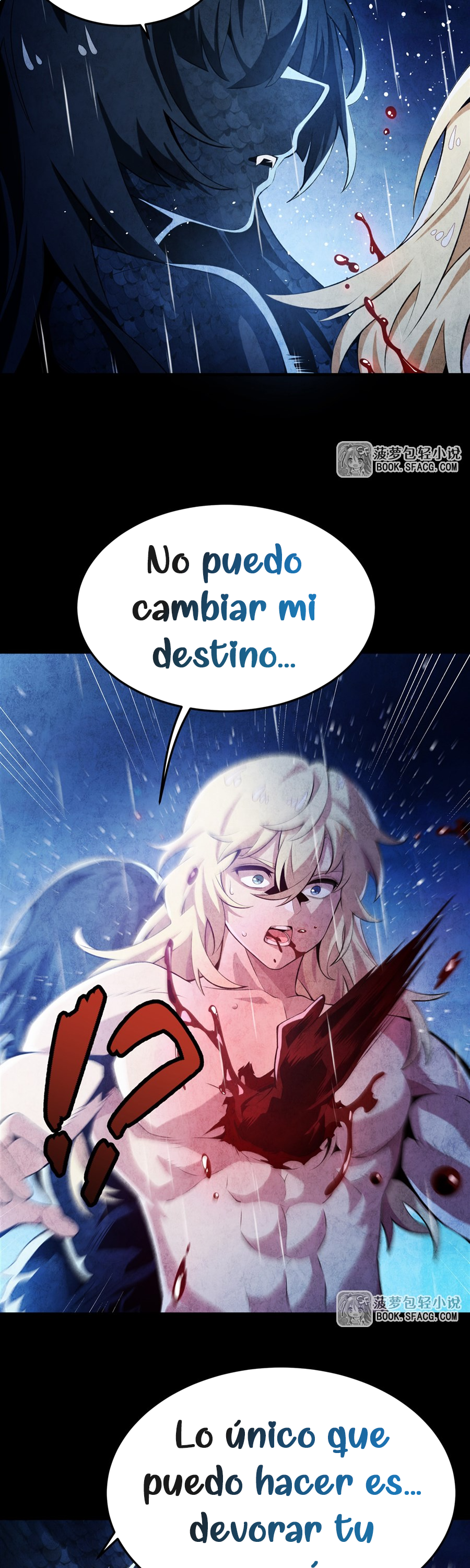 El villano rubio de la novela de la protagonista femenina quiere ser feliz capítulo 56 página 8