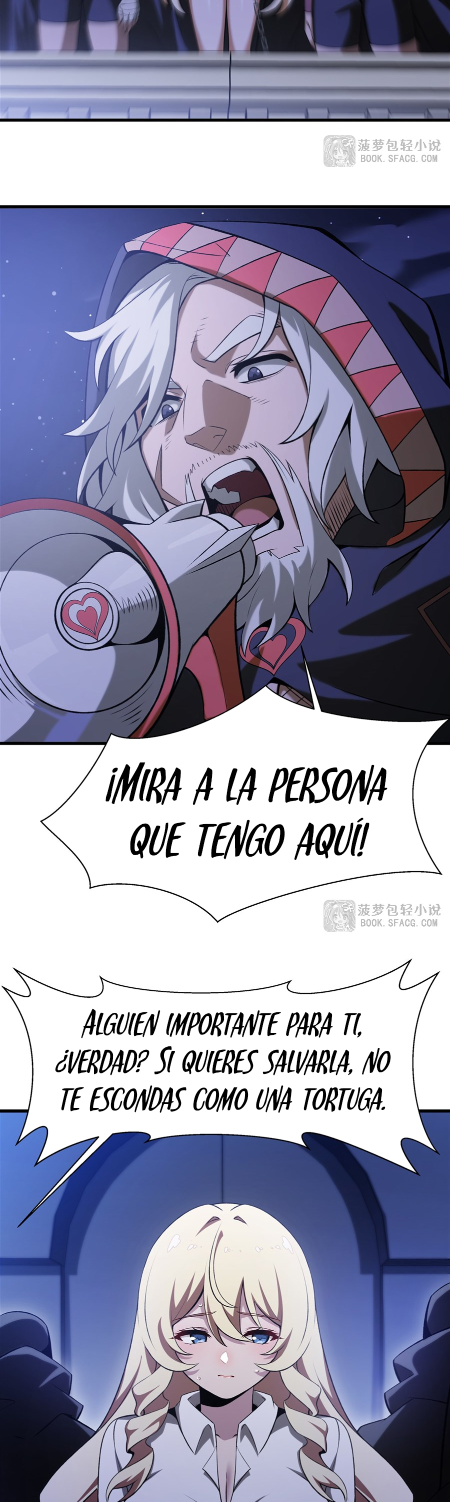 El villano rubio de la novela de la protagonista femenina quiere ser feliz capítulo 57 página 13