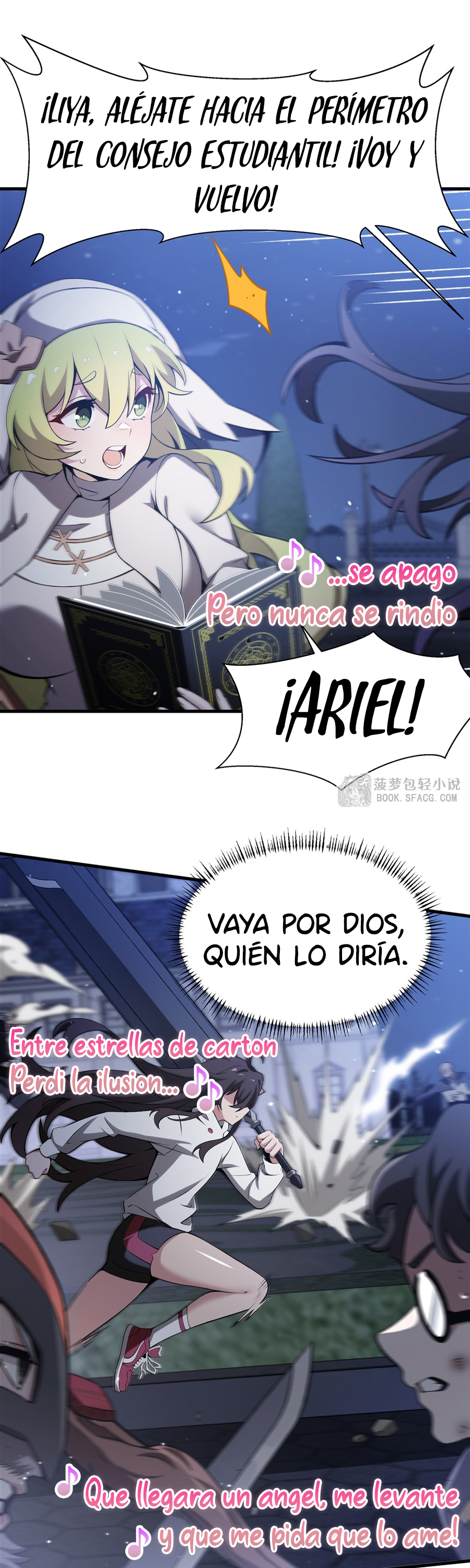 El villano rubio de la novela de la protagonista femenina quiere ser feliz capítulo 57 página 17