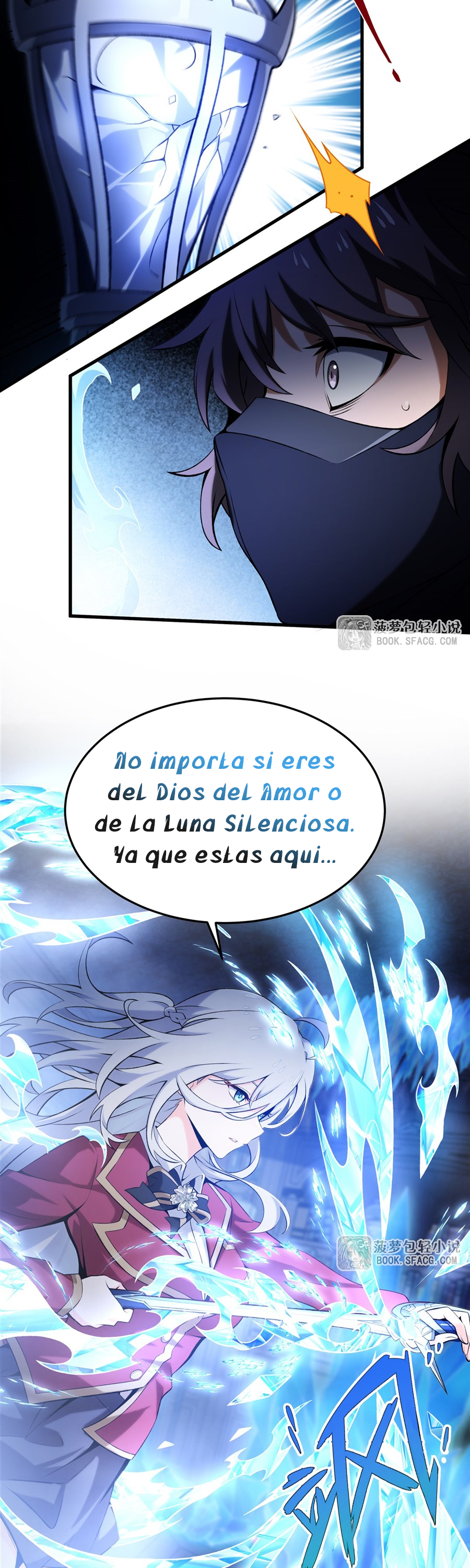 El villano rubio de la novela de la protagonista femenina quiere ser feliz capítulo 58 página 7
