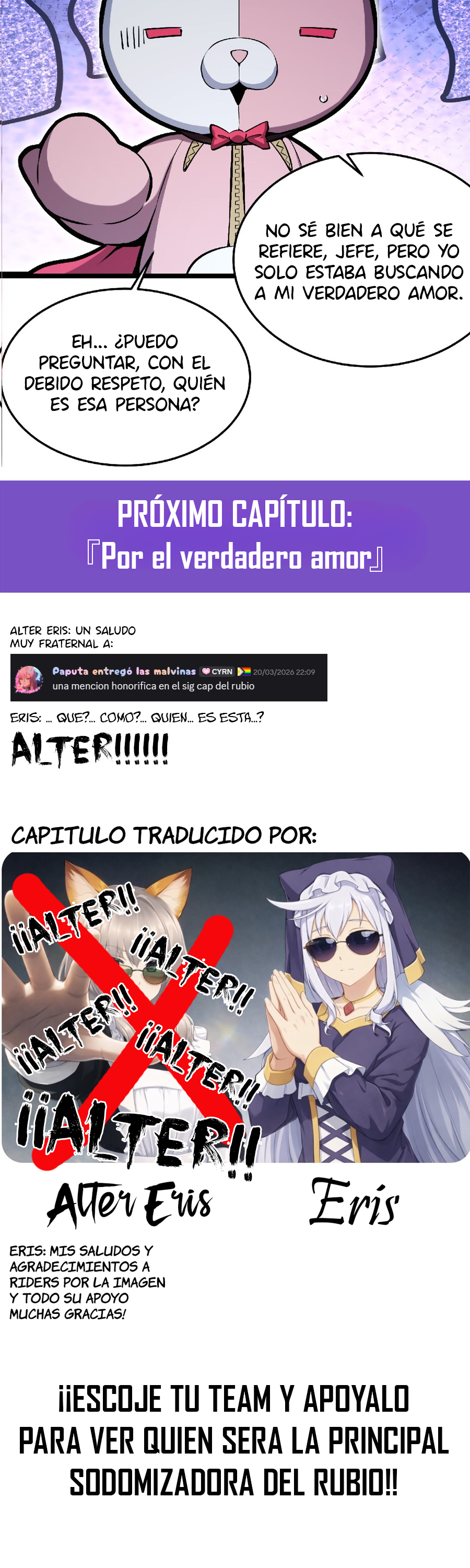 El villano rubio de la novela de la protagonista femenina quiere ser feliz capítulo 62 página 27