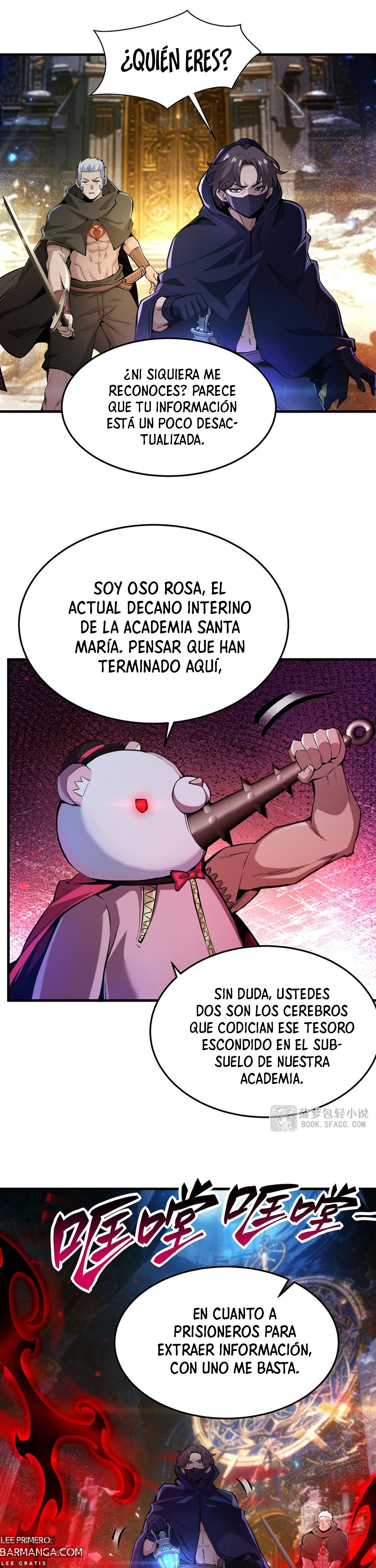 El villano rubio de la novela de la protagonista femenina quiere ser feliz capítulo 63 página 11