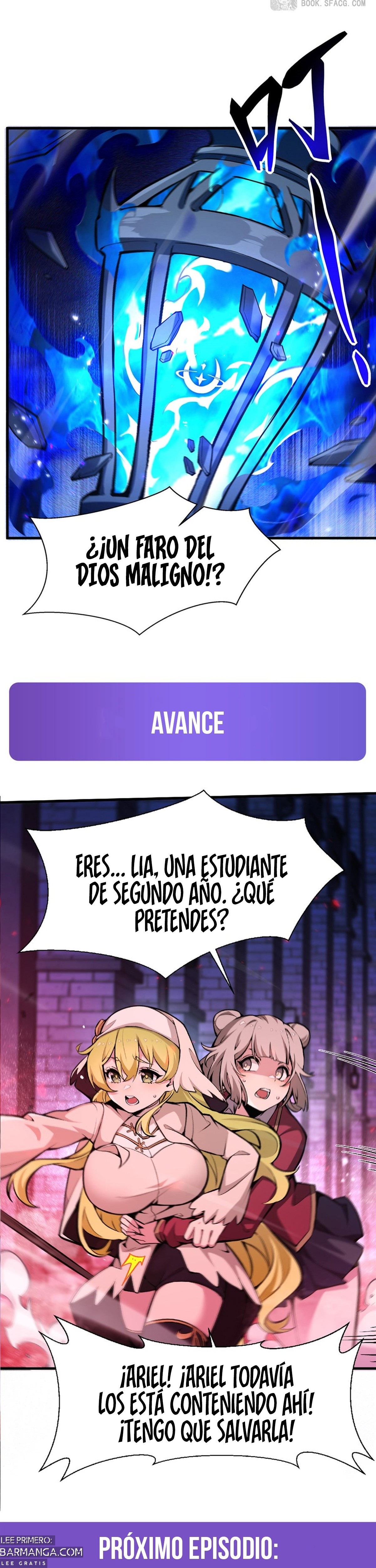 El villano rubio de la novela de la protagonista femenina quiere ser feliz capítulo 63 página 21
