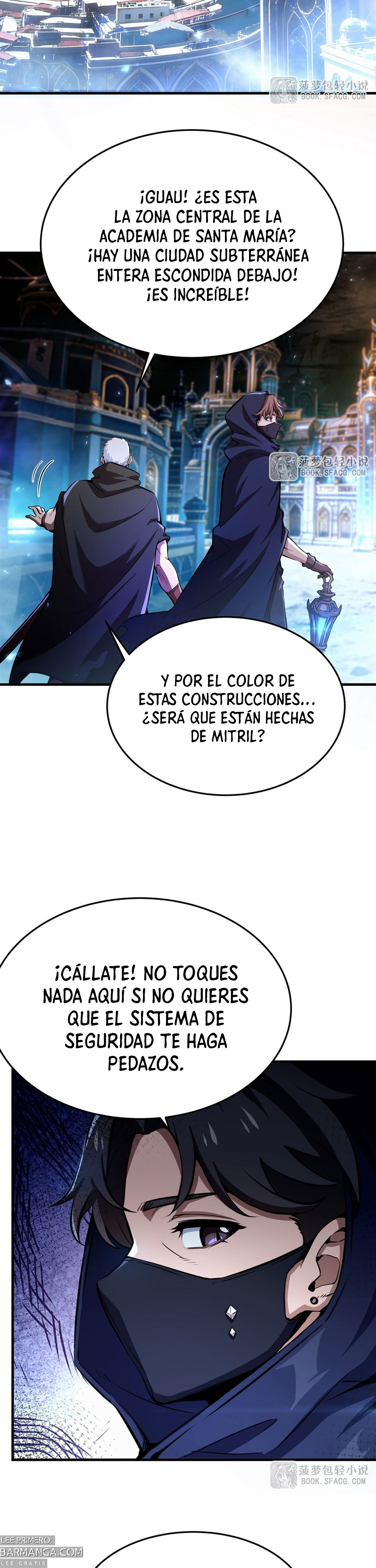 El villano rubio de la novela de la protagonista femenina quiere ser feliz capítulo 63 página 3