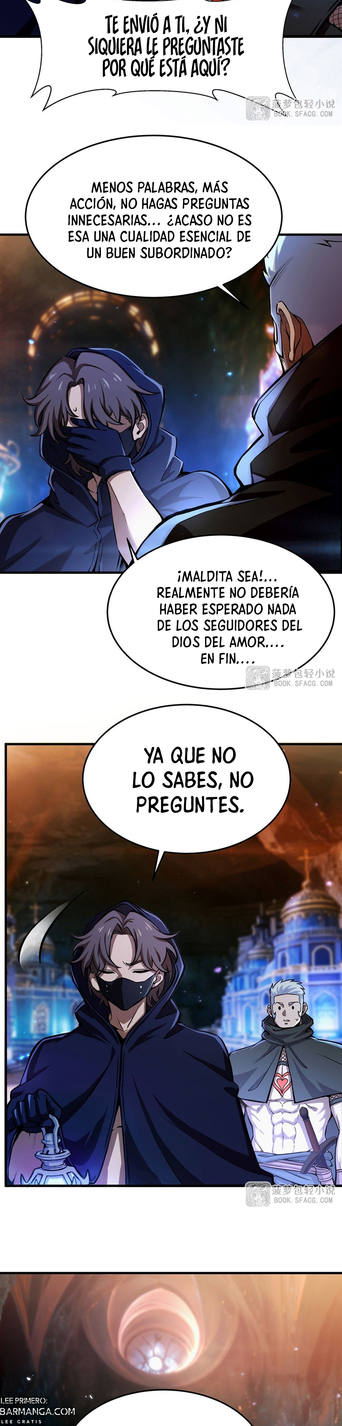 El villano rubio de la novela de la protagonista femenina quiere ser feliz capítulo 63 página 7