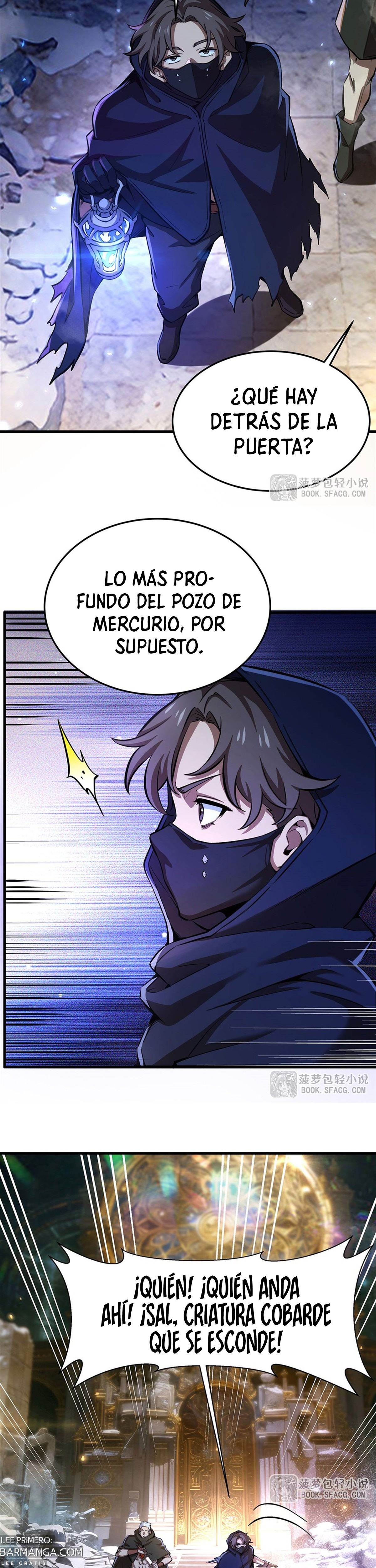 El villano rubio de la novela de la protagonista femenina quiere ser feliz capítulo 63 página 9
