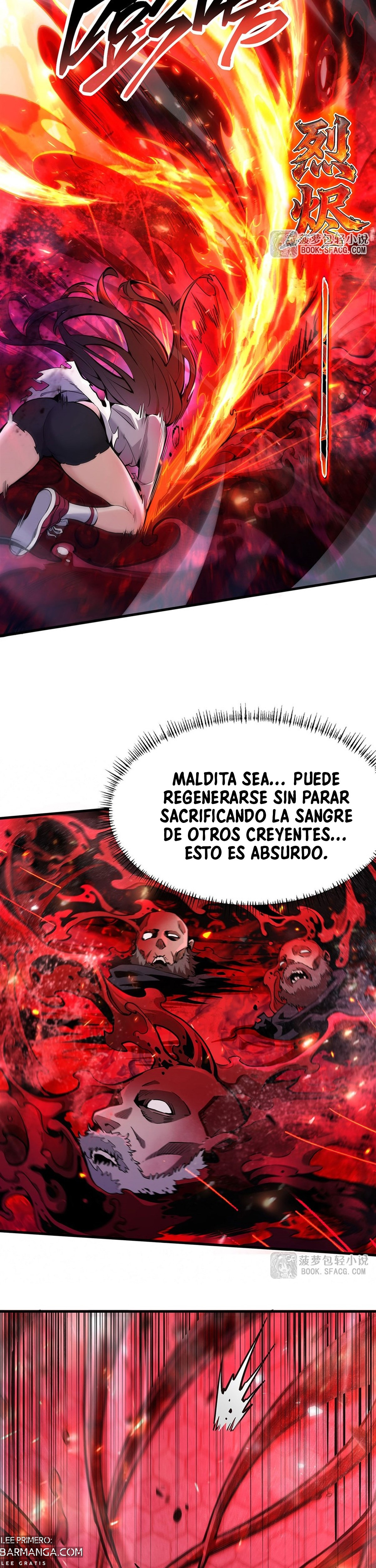 El villano rubio de la novela de la protagonista femenina quiere ser feliz capítulo 64 página 7