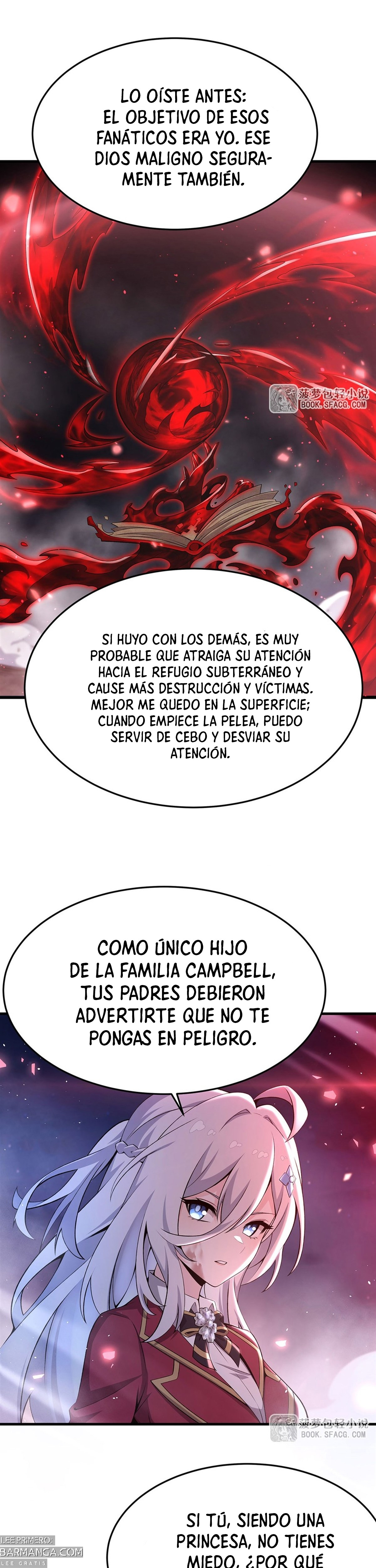 El villano rubio de la novela de la protagonista femenina quiere ser feliz capítulo 65 página 11