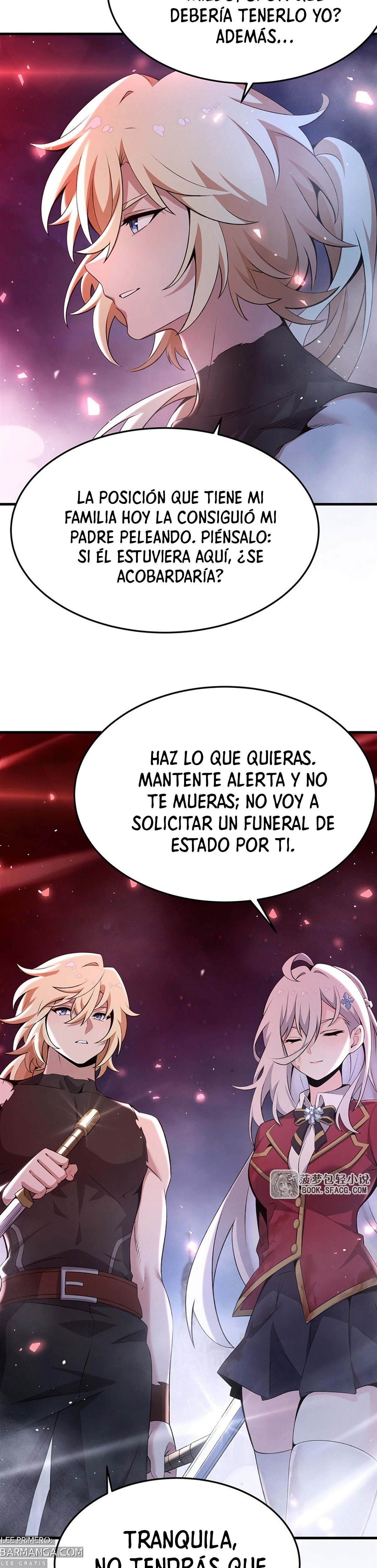 El villano rubio de la novela de la protagonista femenina quiere ser feliz capítulo 65 página 12