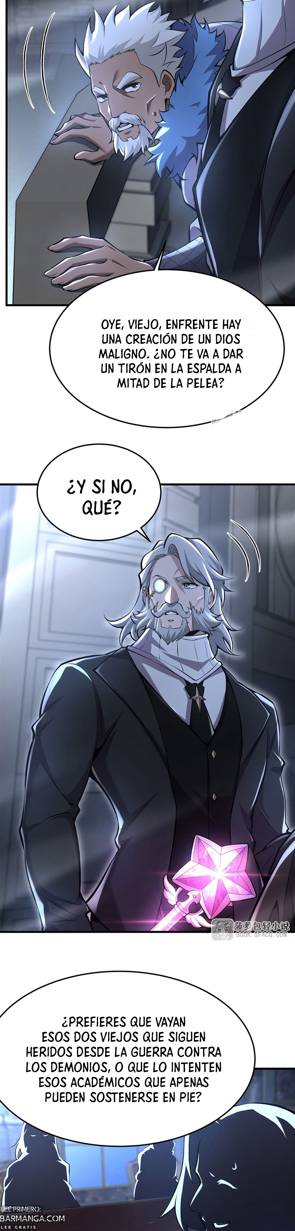 El villano rubio de la novela de la protagonista femenina quiere ser feliz capítulo 65 página 14