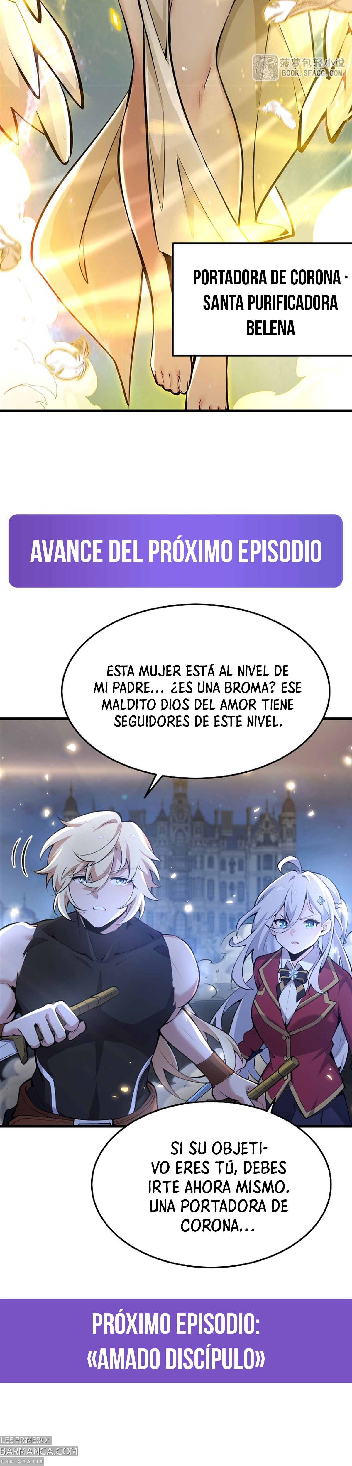 El villano rubio de la novela de la protagonista femenina quiere ser feliz capítulo 65 página 21