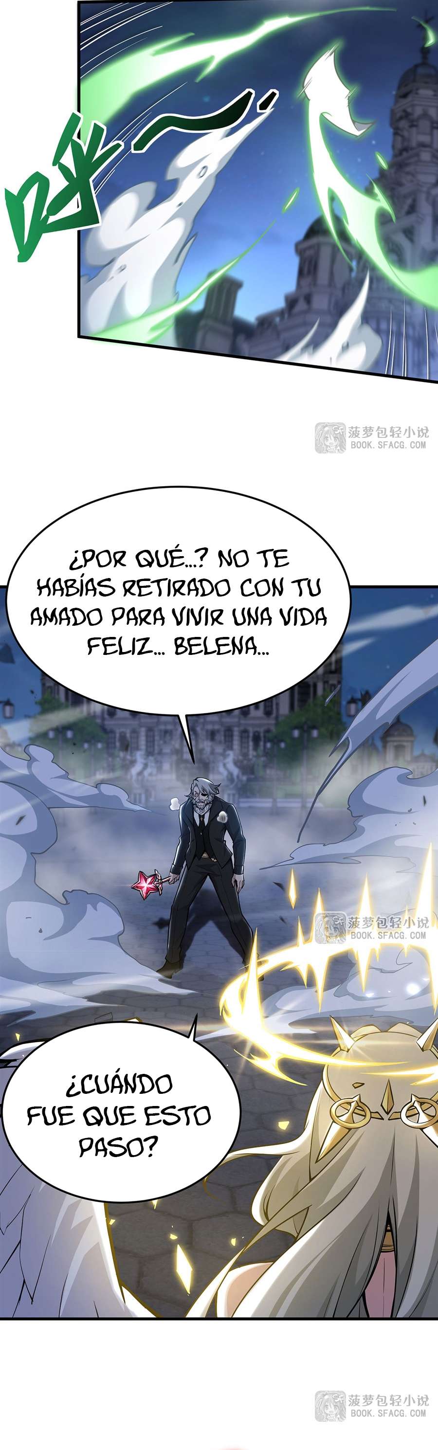 El villano rubio de la novela de la protagonista femenina quiere ser feliz capítulo 66 página 22