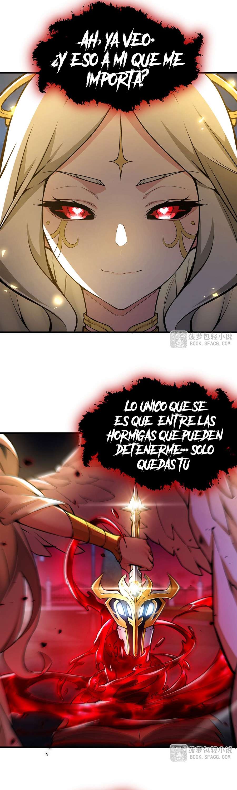 El villano rubio de la novela de la protagonista femenina quiere ser feliz capítulo 66 página 24