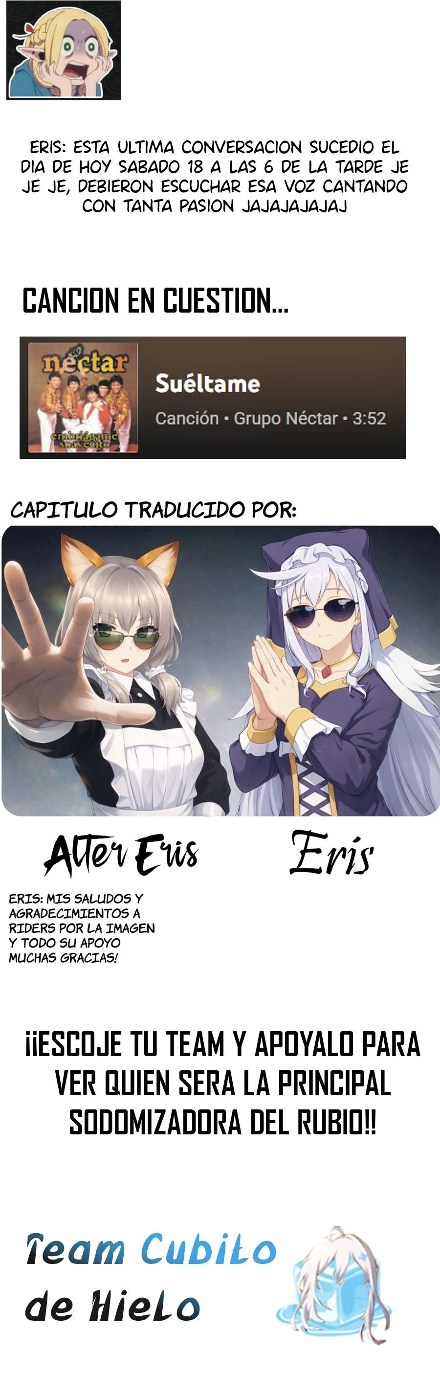 El villano rubio de la novela de la protagonista femenina quiere ser feliz capítulo 66 página 30
