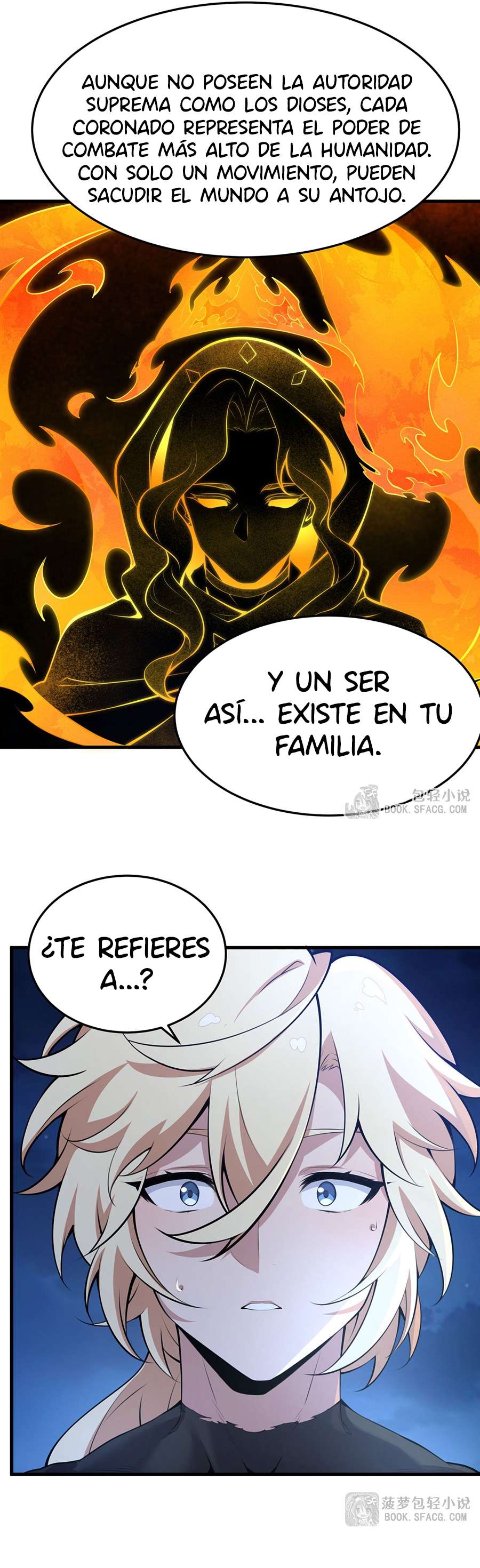 El villano rubio de la novela de la protagonista femenina quiere ser feliz capítulo 66 página 6