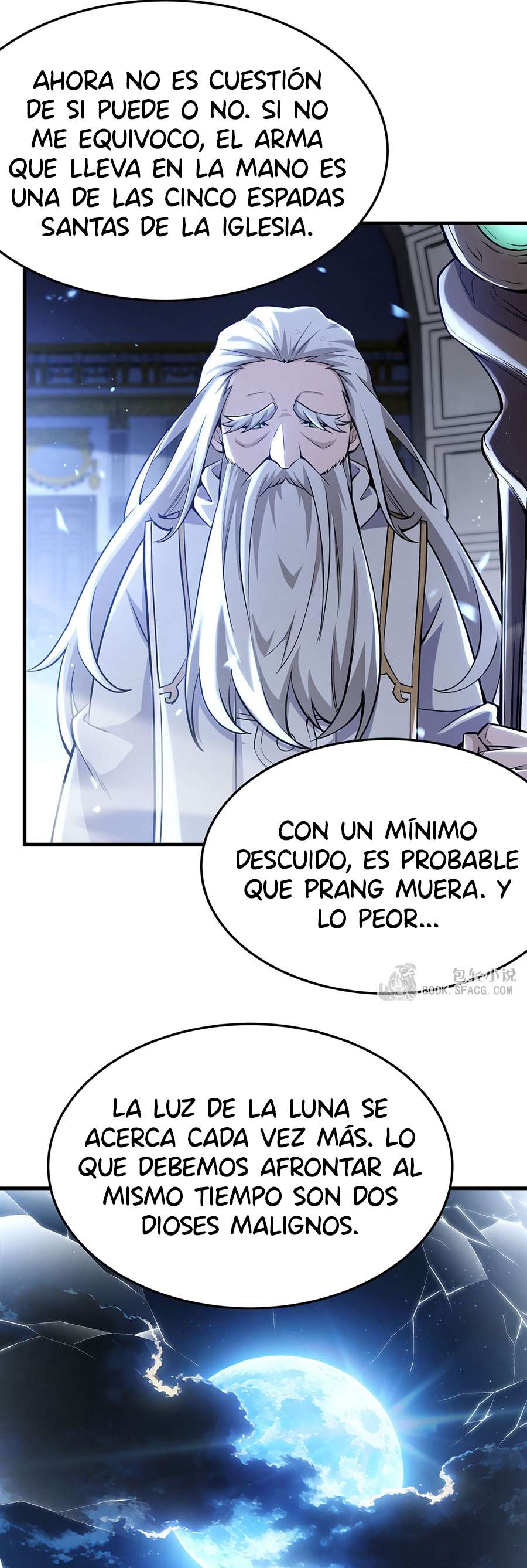 El villano rubio de la novela de la protagonista femenina quiere ser feliz capítulo 67 página 10