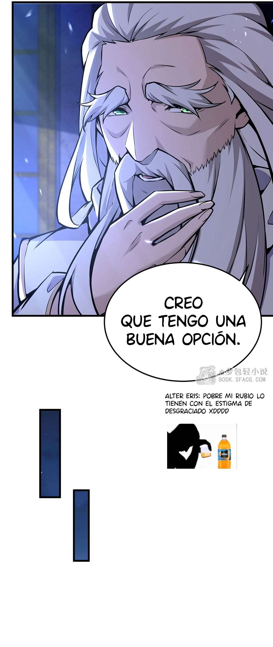 El villano rubio de la novela de la protagonista femenina quiere ser feliz capítulo 67 página 25
