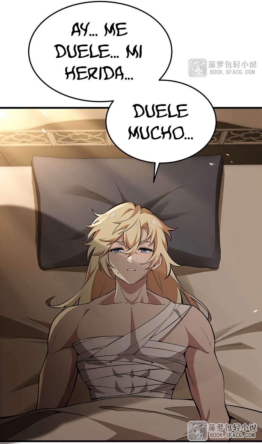 El villano rubio de la novela de la protagonista femenina quiere ser feliz capítulo 67 página 26