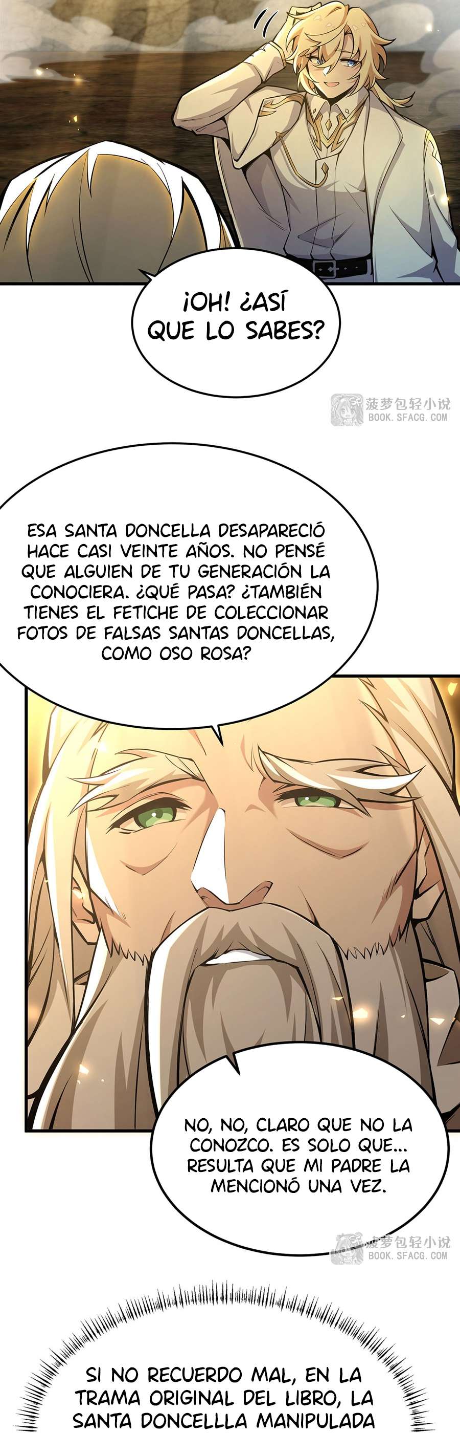 El villano rubio de la novela de la protagonista femenina quiere ser feliz capítulo 68 página 12