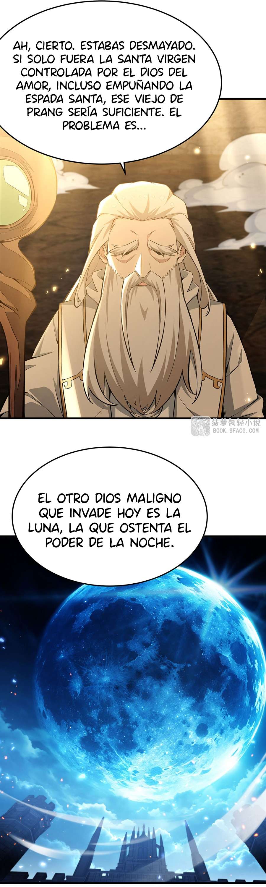 El villano rubio de la novela de la protagonista femenina quiere ser feliz capítulo 68 página 19