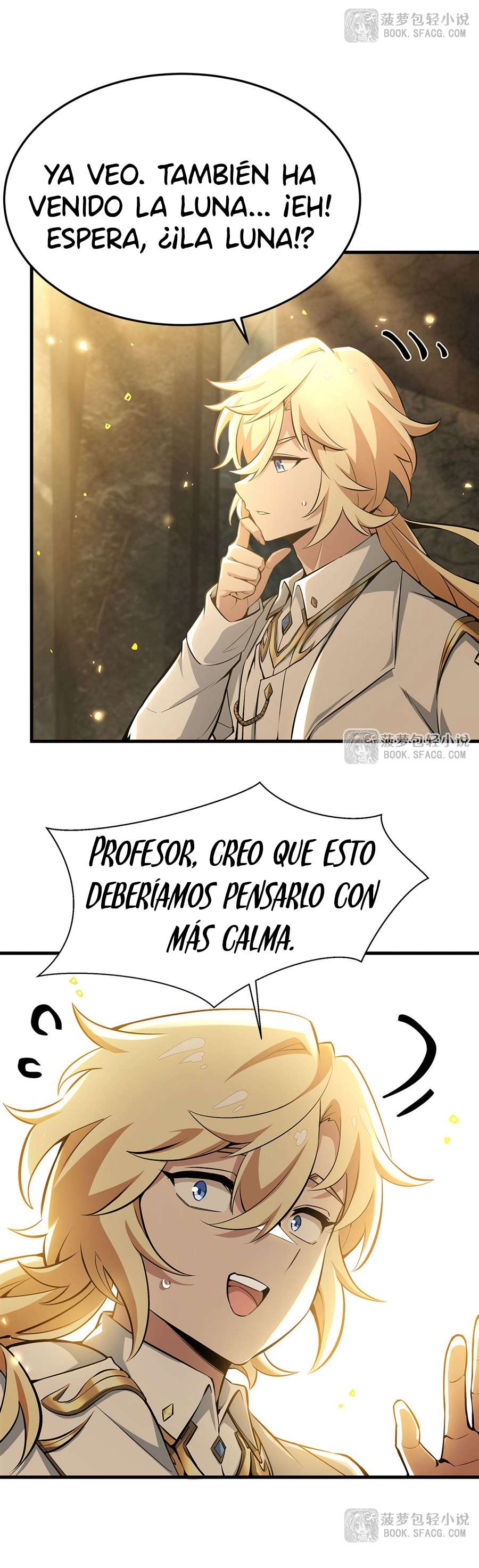 El villano rubio de la novela de la protagonista femenina quiere ser feliz capítulo 68 página 20
