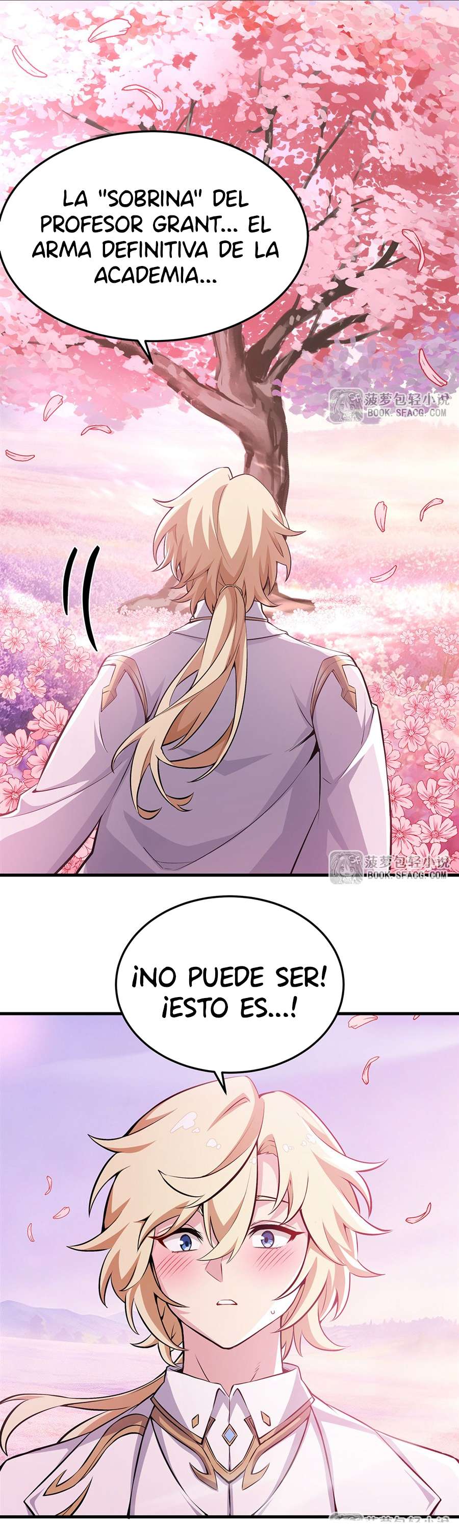 El villano rubio de la novela de la protagonista femenina quiere ser feliz capítulo 68 página 25