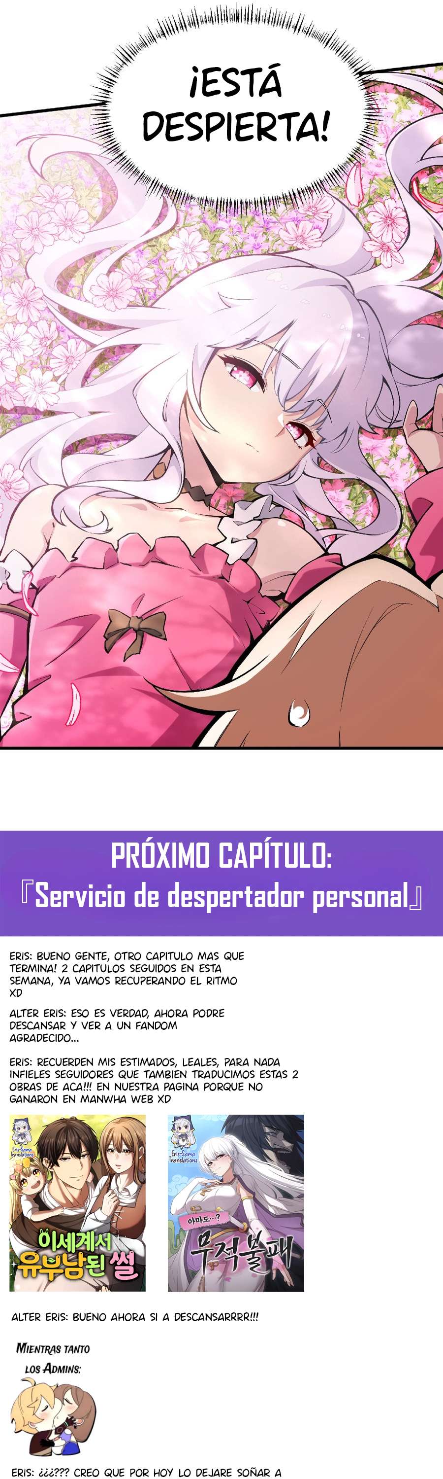 El villano rubio de la novela de la protagonista femenina quiere ser feliz capítulo 68 página 27