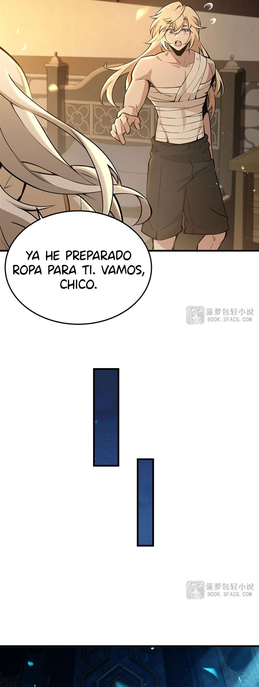El villano rubio de la novela de la protagonista femenina quiere ser feliz capítulo 68 página 5