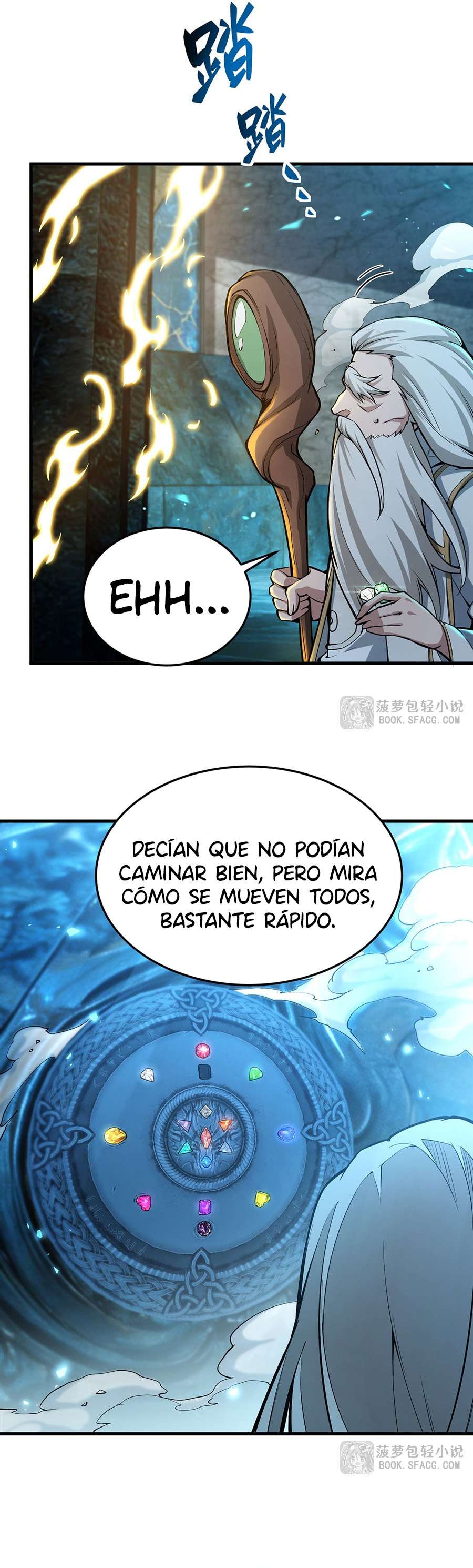 El villano rubio de la novela de la protagonista femenina quiere ser feliz capítulo 68 página 9