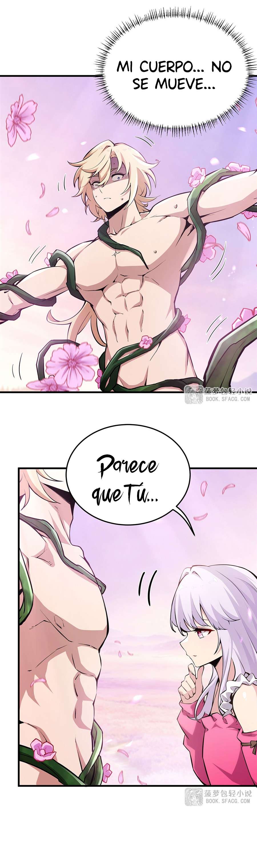 El villano rubio de la novela de la protagonista femenina quiere ser feliz capítulo 69 página 11