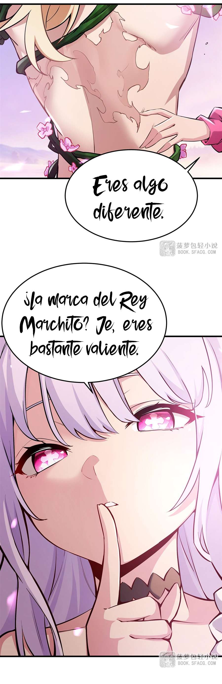 El villano rubio de la novela de la protagonista femenina quiere ser feliz capítulo 69 página 12