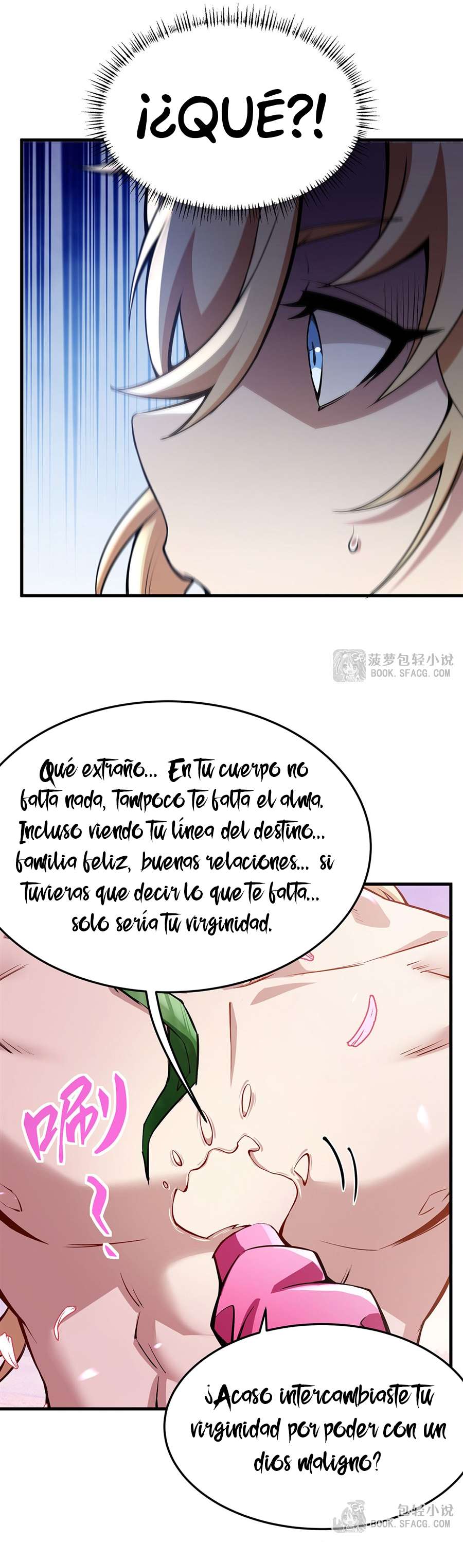 El villano rubio de la novela de la protagonista femenina quiere ser feliz capítulo 69 página 13