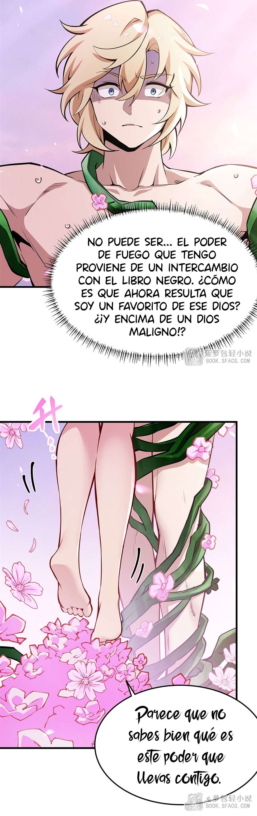 El villano rubio de la novela de la protagonista femenina quiere ser feliz capítulo 69 página 15