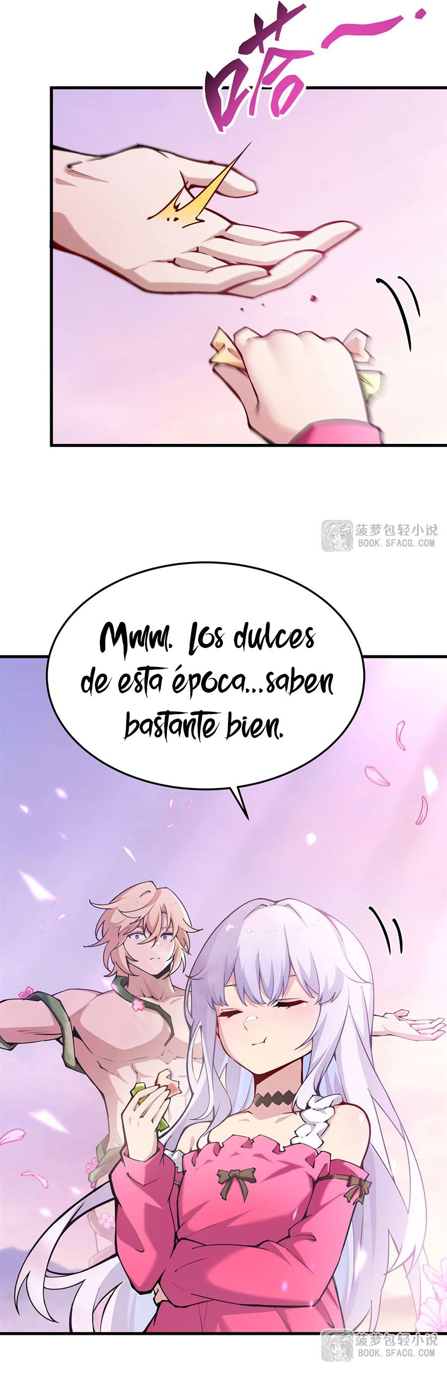 El villano rubio de la novela de la protagonista femenina quiere ser feliz capítulo 69 página 18