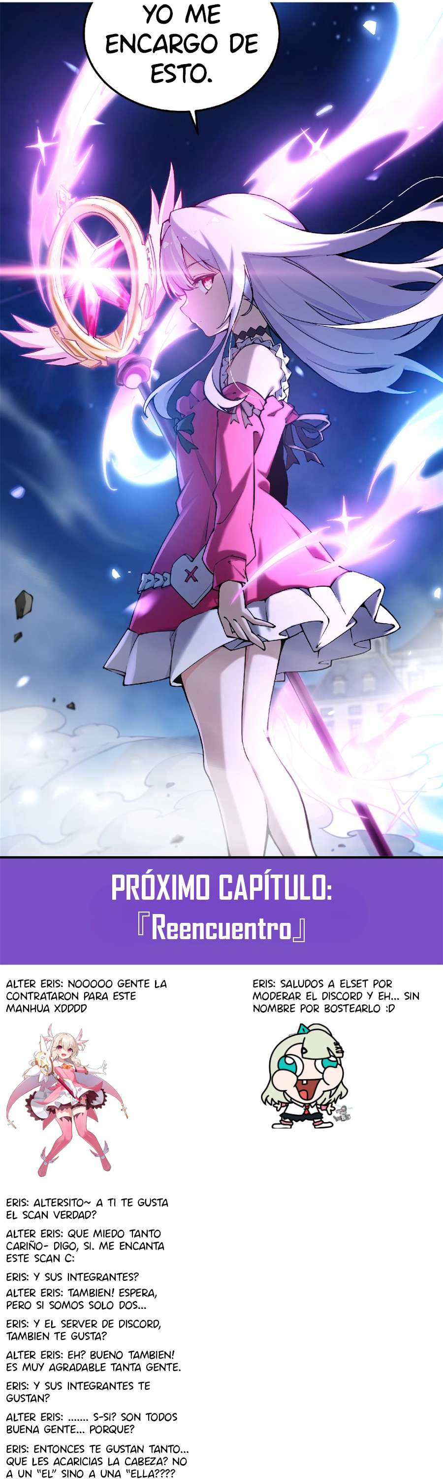 El villano rubio de la novela de la protagonista femenina quiere ser feliz capítulo 69 página 29