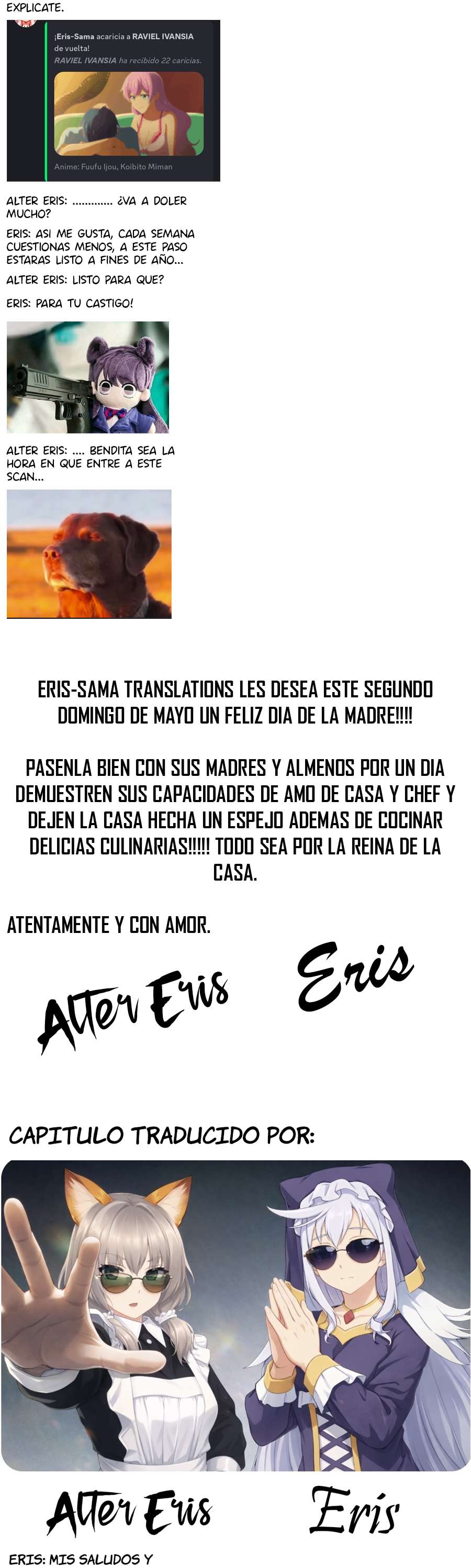 El villano rubio de la novela de la protagonista femenina quiere ser feliz capítulo 69 página 30