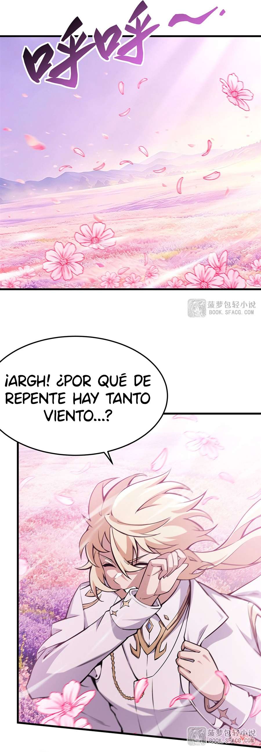 El villano rubio de la novela de la protagonista femenina quiere ser feliz capítulo 69 página 6