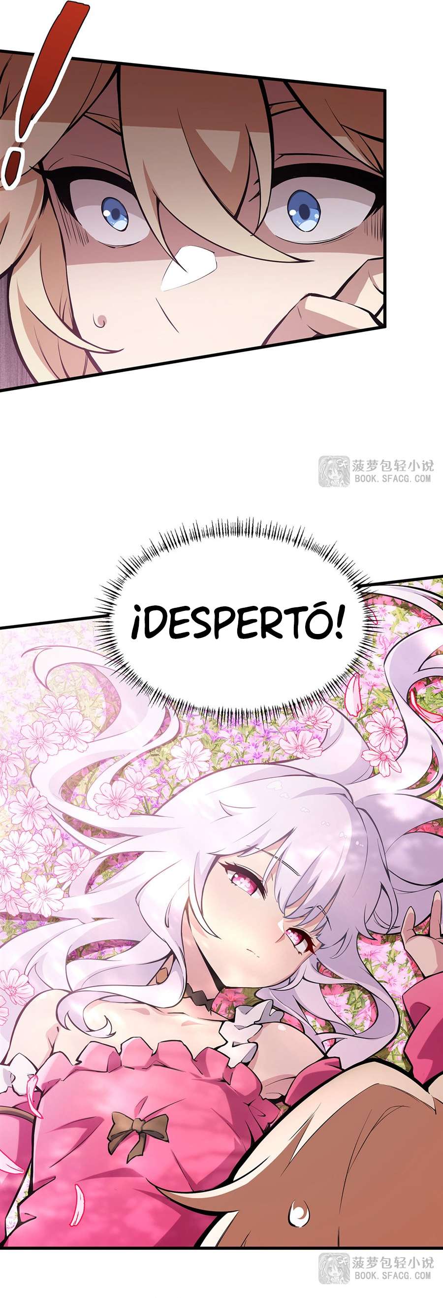 El villano rubio de la novela de la protagonista femenina quiere ser feliz capítulo 69 página 7